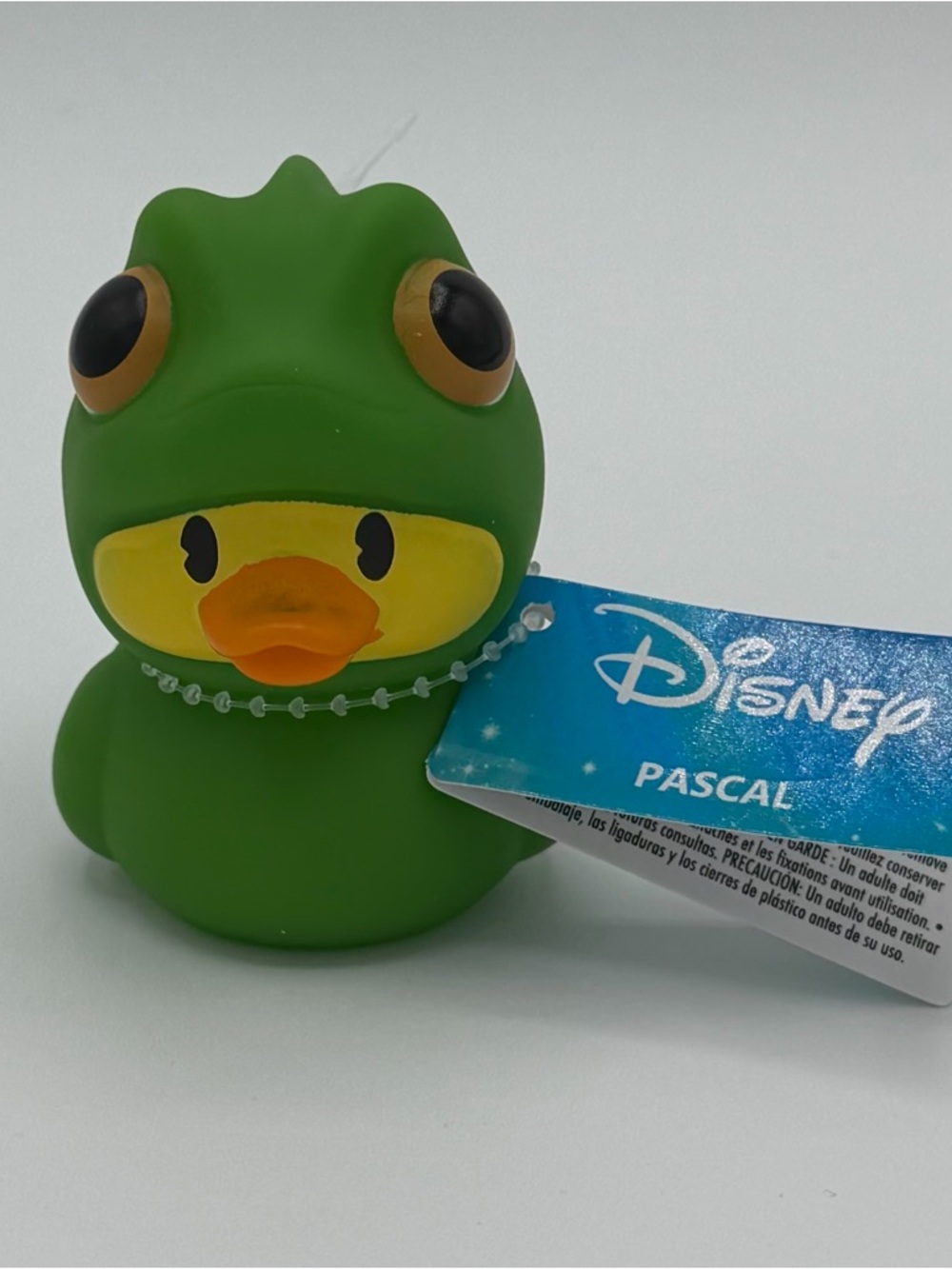 Duckalooz Disney Pascal Rubber Duck 2.5”